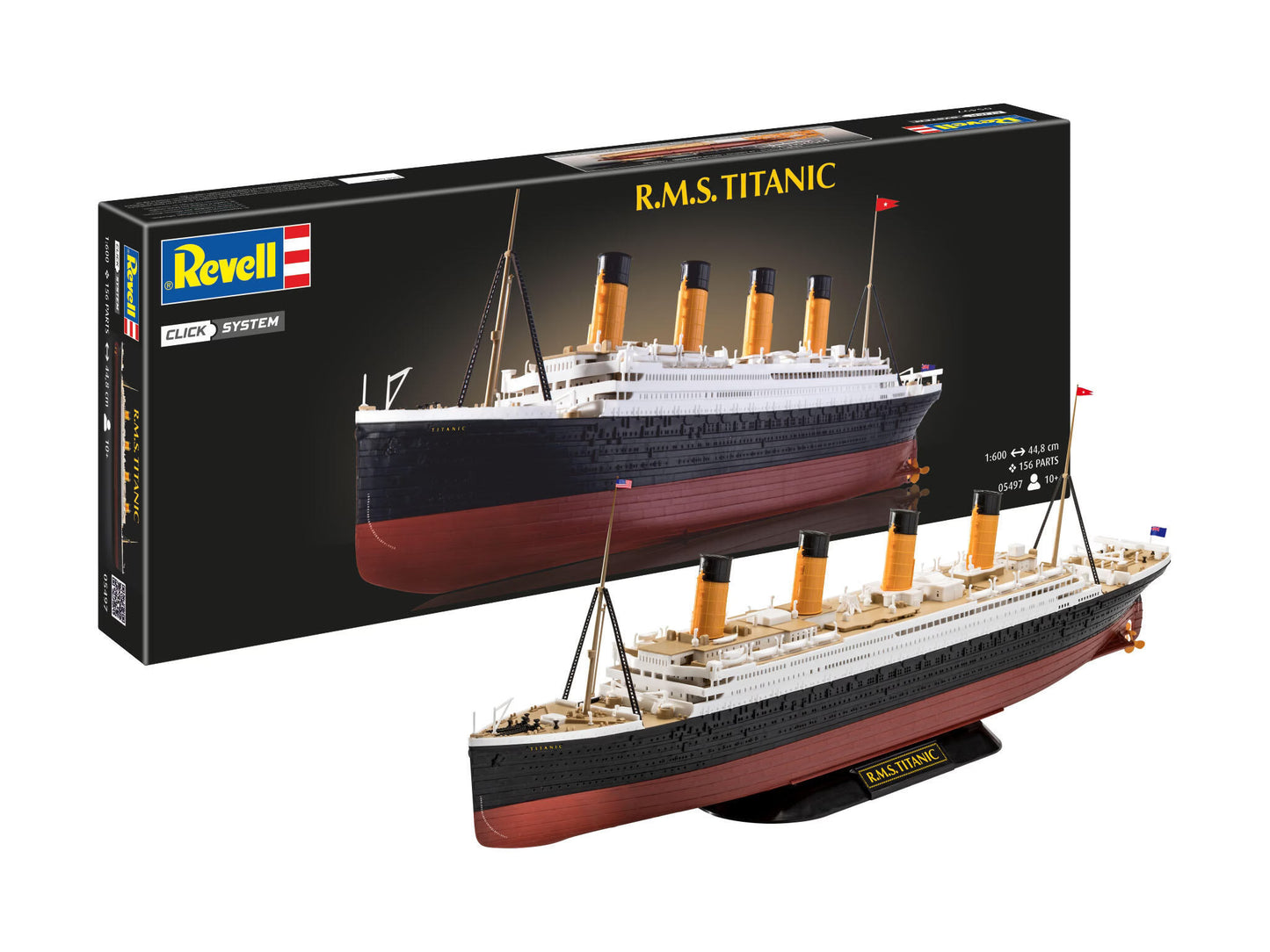 Revell 05497 R.M.S. Titanic (Click System) 1:600 Model Kit