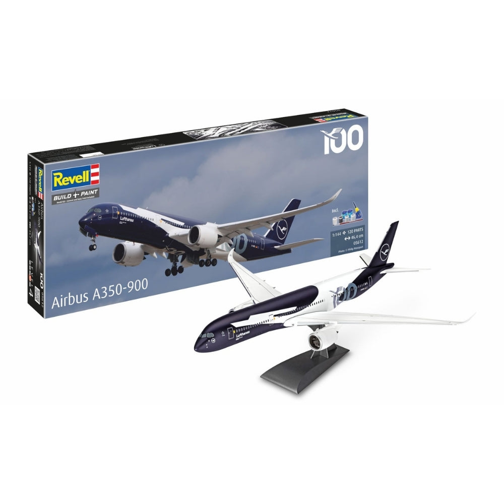 Revell 05612 A350-900 "Lufthansa" 100 Years 1:144 Gift Set Model Kit