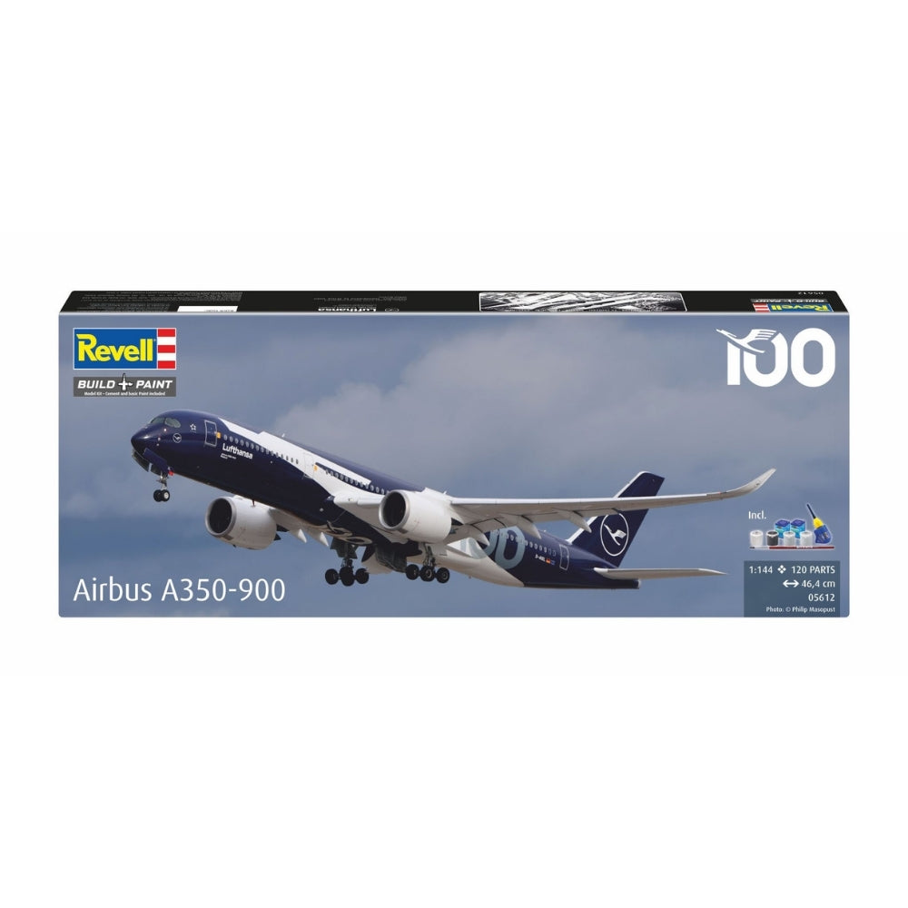 Revell 05612 A350-900 "Lufthansa" 100 Years 1:144 Gift Set Model Kit