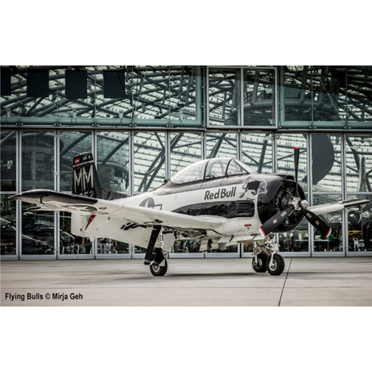 Revell 05635 T-28B Trojan: Flying Bulls 25th Anniversary 1:48 Model Gift Set
