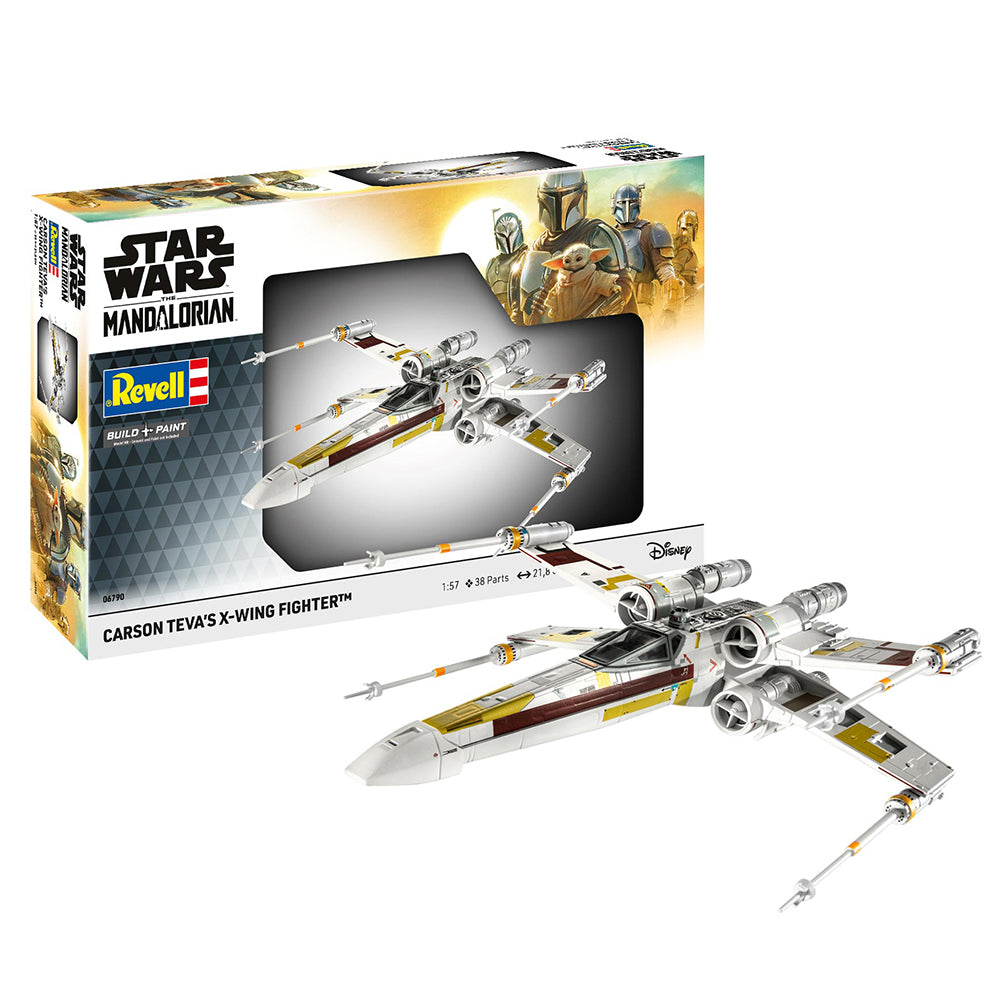 Revell 06790 Carson Teva's X-Wing Fighter: The Mandalorian 1:57 Model Kit