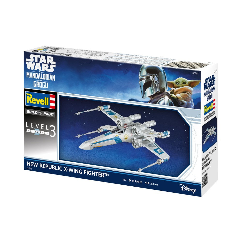 Revell 06791 The Mandalorian: New Republic X-Wing Fighter 1:57 Model Kit