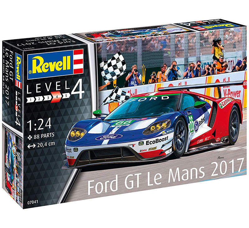 REVELL Ford GT - Le Mans 2017 1:24 Car Model Kit 07041