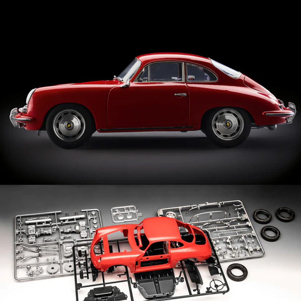 Revell 07679 Porsche 356B Coupé 75th Anniversary Click System 1:16 Model Kit