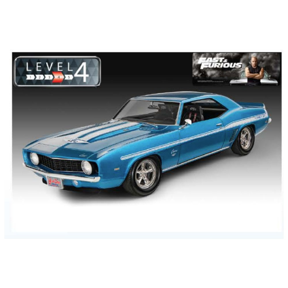 Revell 07694 1969 Chevy Camaro Yenko Fast & Furious 1:25 Model Kit