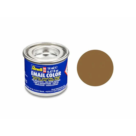 Revell Matt RAF Dark Earth Email Colour Enamel - 14ml Model Paint No.82