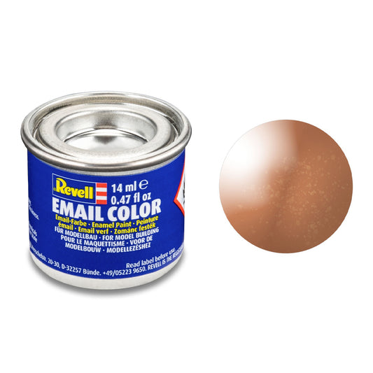 Revell Metallic Copper Email Colour Enamel - 14ml Model Paint No.93