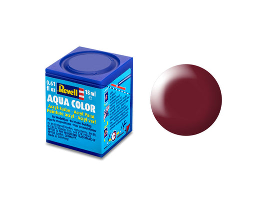 Revell Silk Purple Red (RAL 3004) Aqua Colour Acrylic 18ml Model Paint No.331