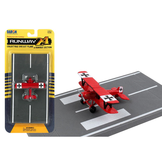 Runway24 SE5 Red Baron - Aircraft/Airport Toy by Daron RW215