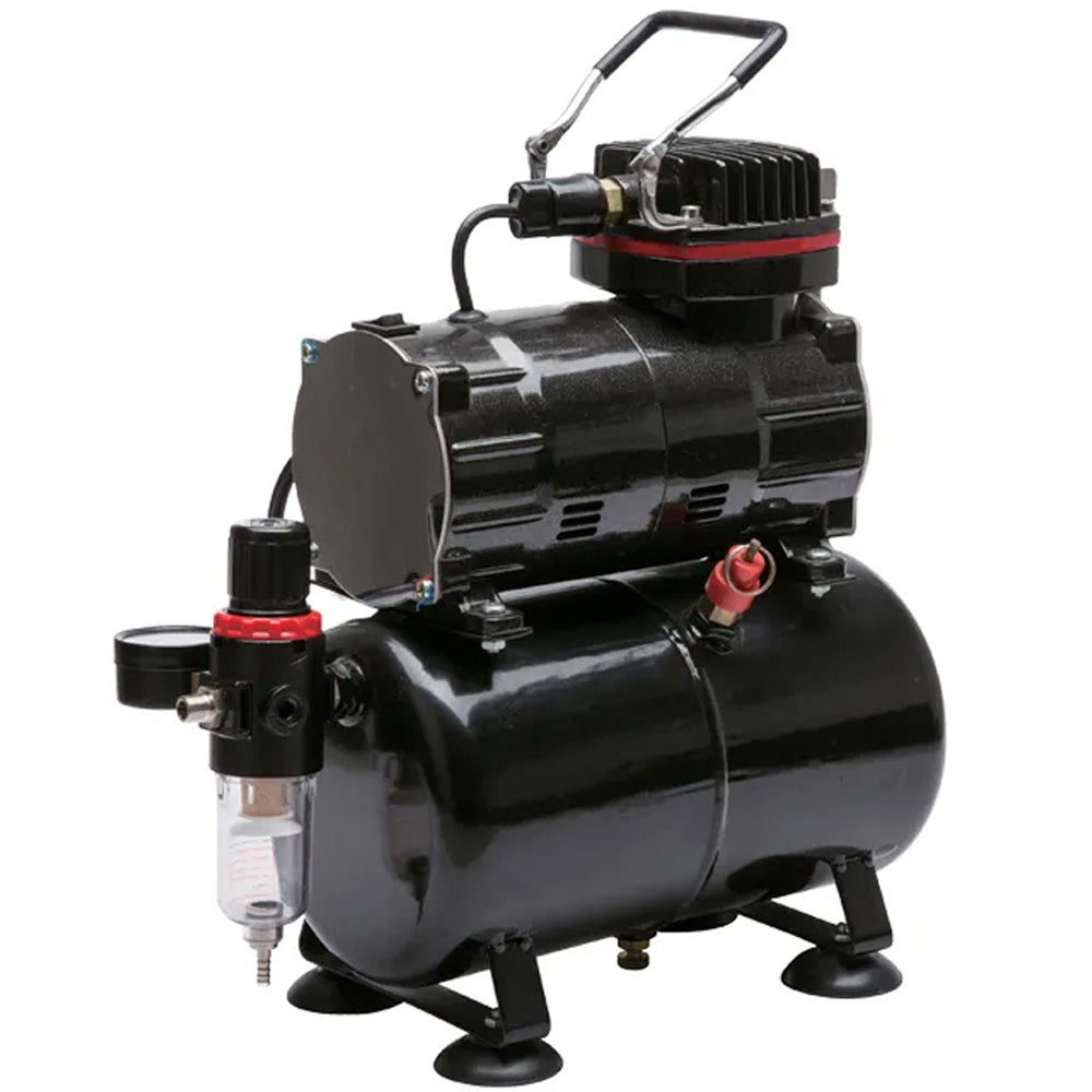 Harder & Steenbeck Evolution Solo 0.45mm Airbrush Standard Compressor Bundle Kit