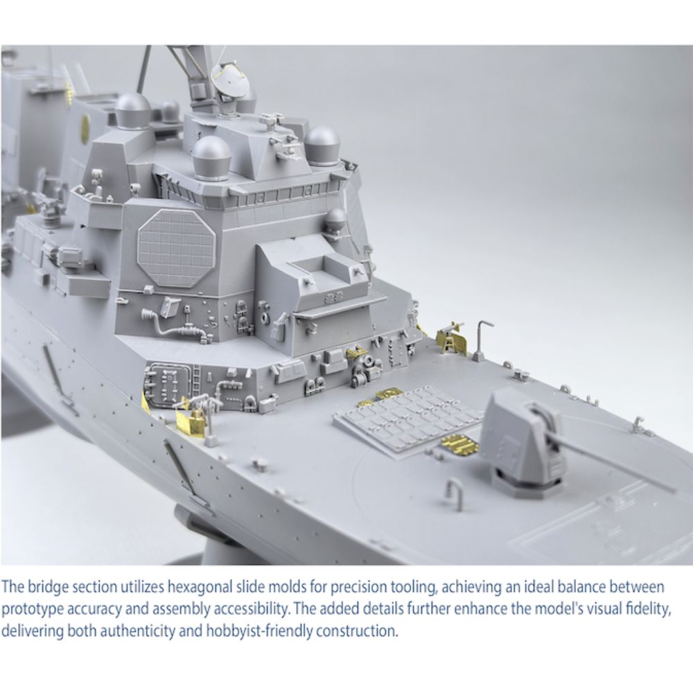 Beacon S3001 DDG-125 USS Jack H. Lucas Destroyer Ship 1:350 Model Kit