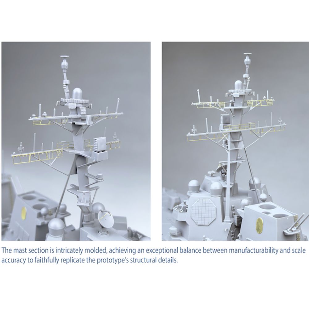 Beacon S3001 DDG-125 USS Jack H. Lucas Destroyer Ship 1:350 Model Kit