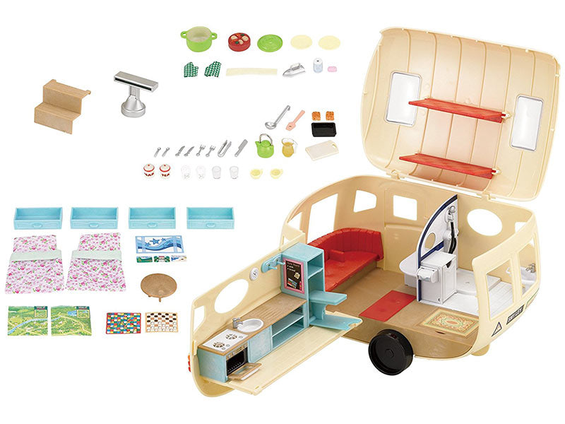 The Caravan Holiday Home - SYLVANIAN Families Figures 5045