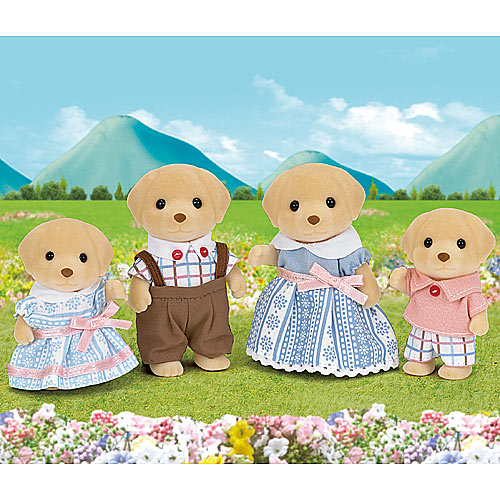 Yellow Labrador Family - SYLVANIAN Families Figures 5182