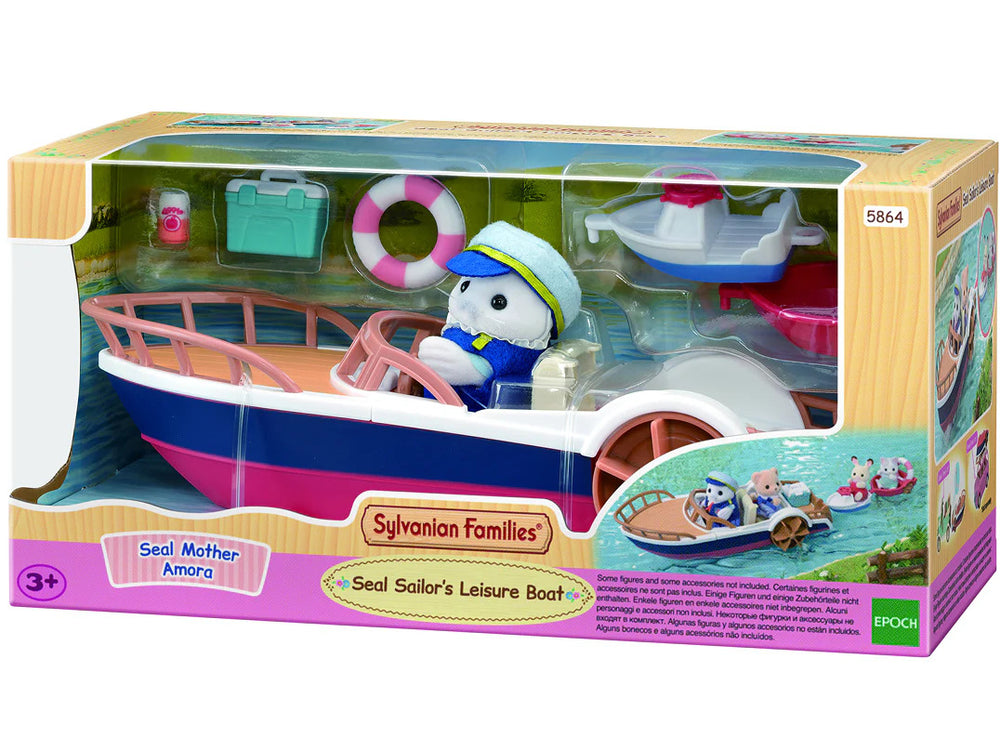SYLVANIAN Families Seal Sailor's Leisure Boat 5864