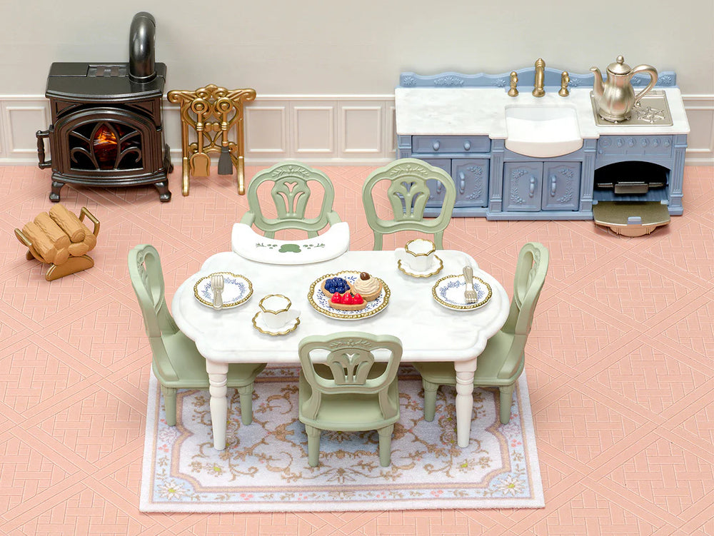SYLVANIAN Families Red Roof Riverside Manor Elegant Dining Room 5867