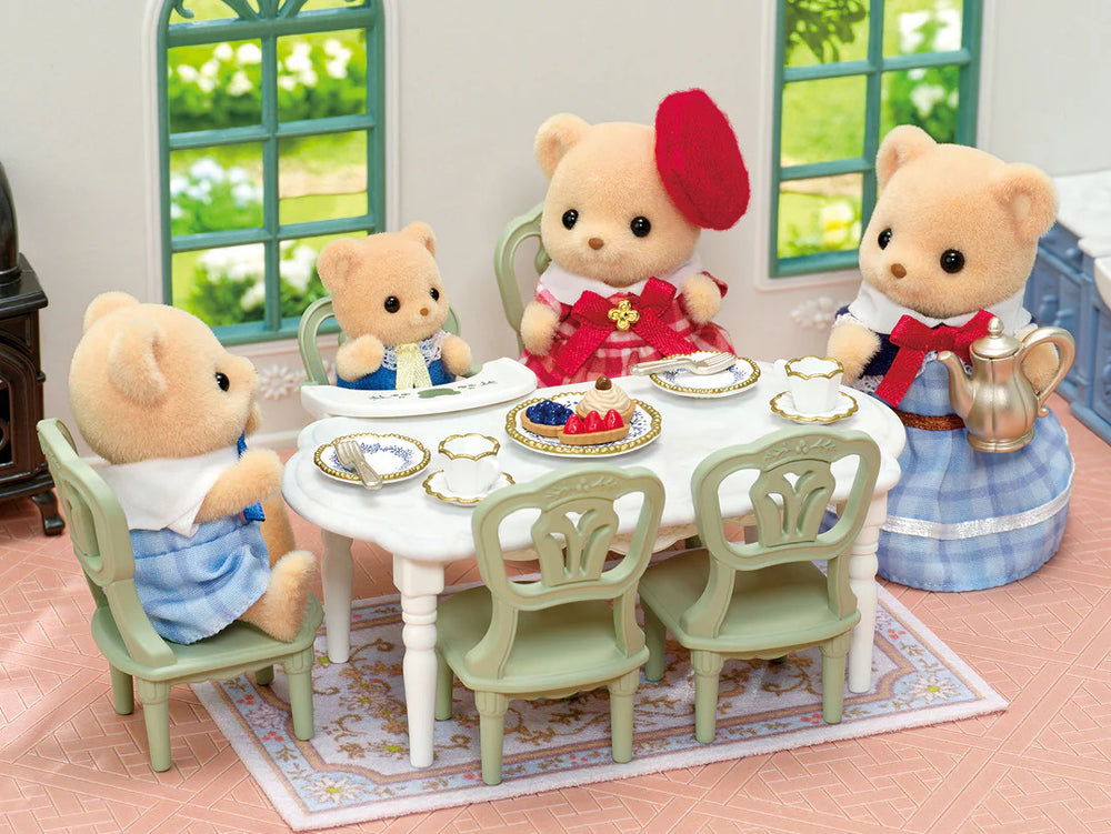 SYLVANIAN Families Red Roof Riverside Manor Elegant Dining Room 5867