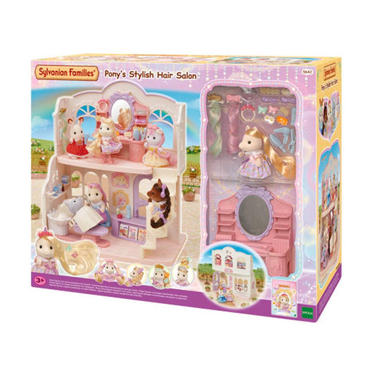 Sylvanian Families Pony's Stylish Hair Salon Manely Hair Building 5642