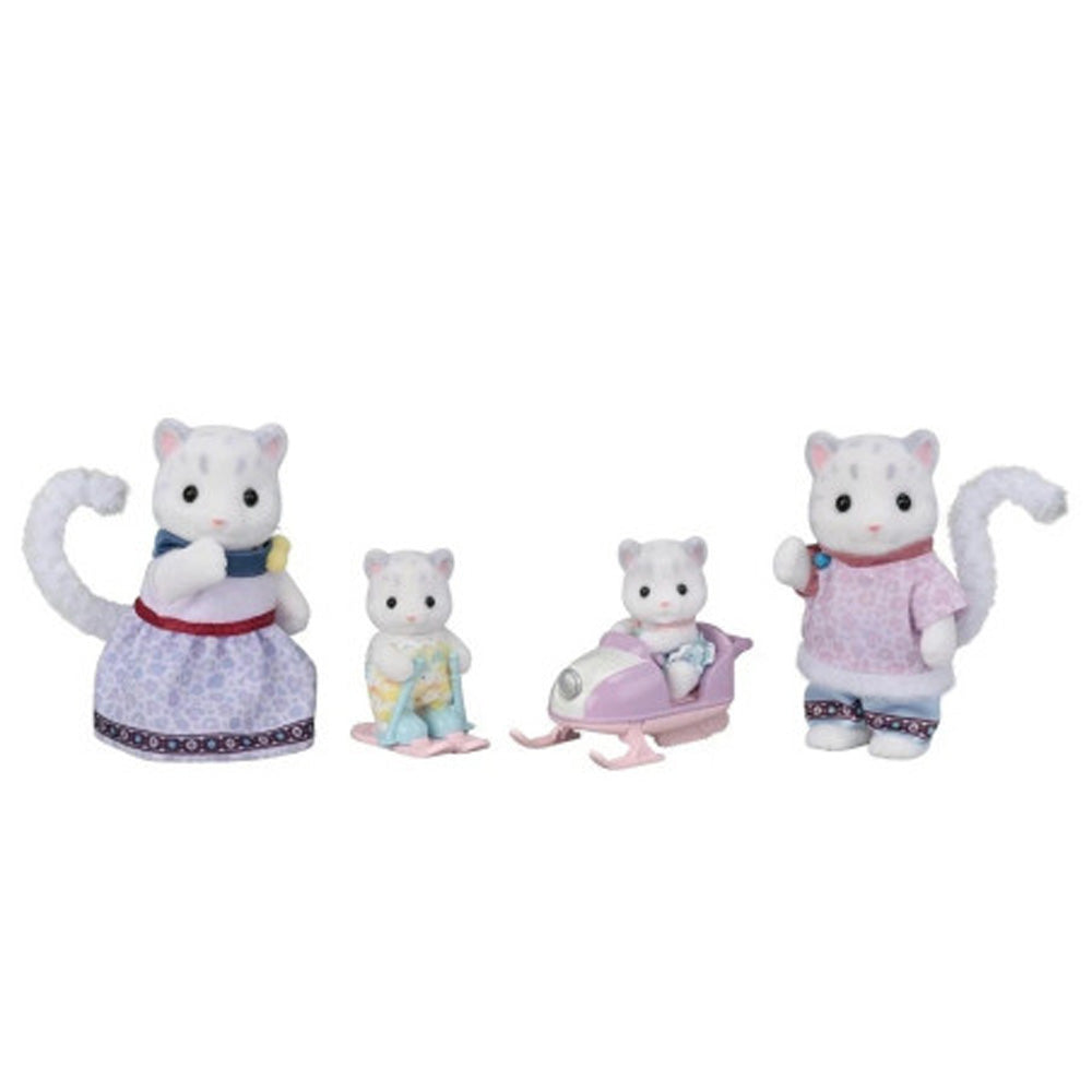 Sylvanian Families Snow Leopard Family 5814