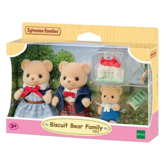 Sylvanian Families Biscuit Bear Family 5851