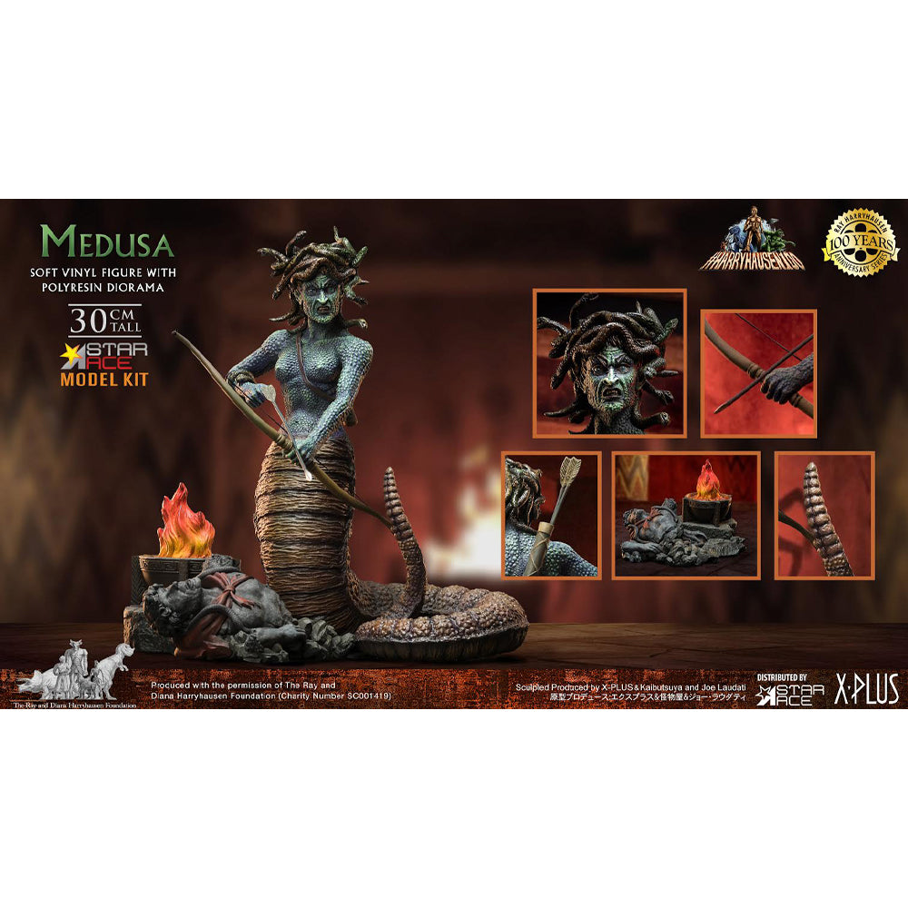 Star Ace Medusa 32cm Vinyl Model Kit SA9040M