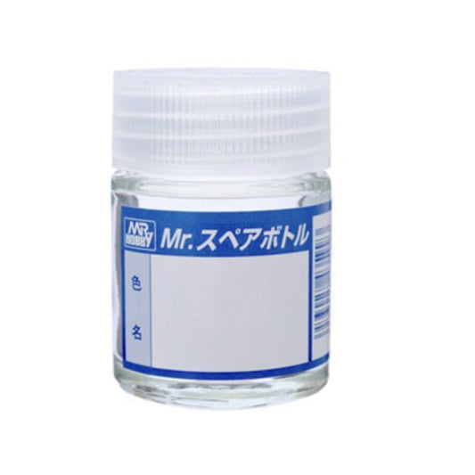Mr Hobby SB-220 Mr Spare Bottle 18ml Empty Glass Jar