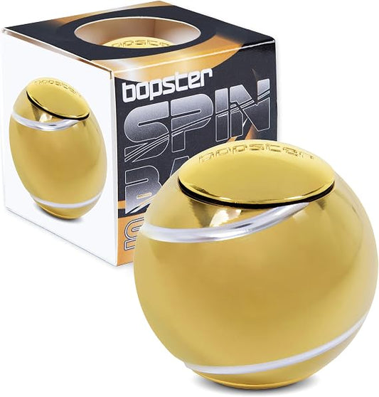 Bopster Spin Ball Spinner Fidget Toy - Gold SB004