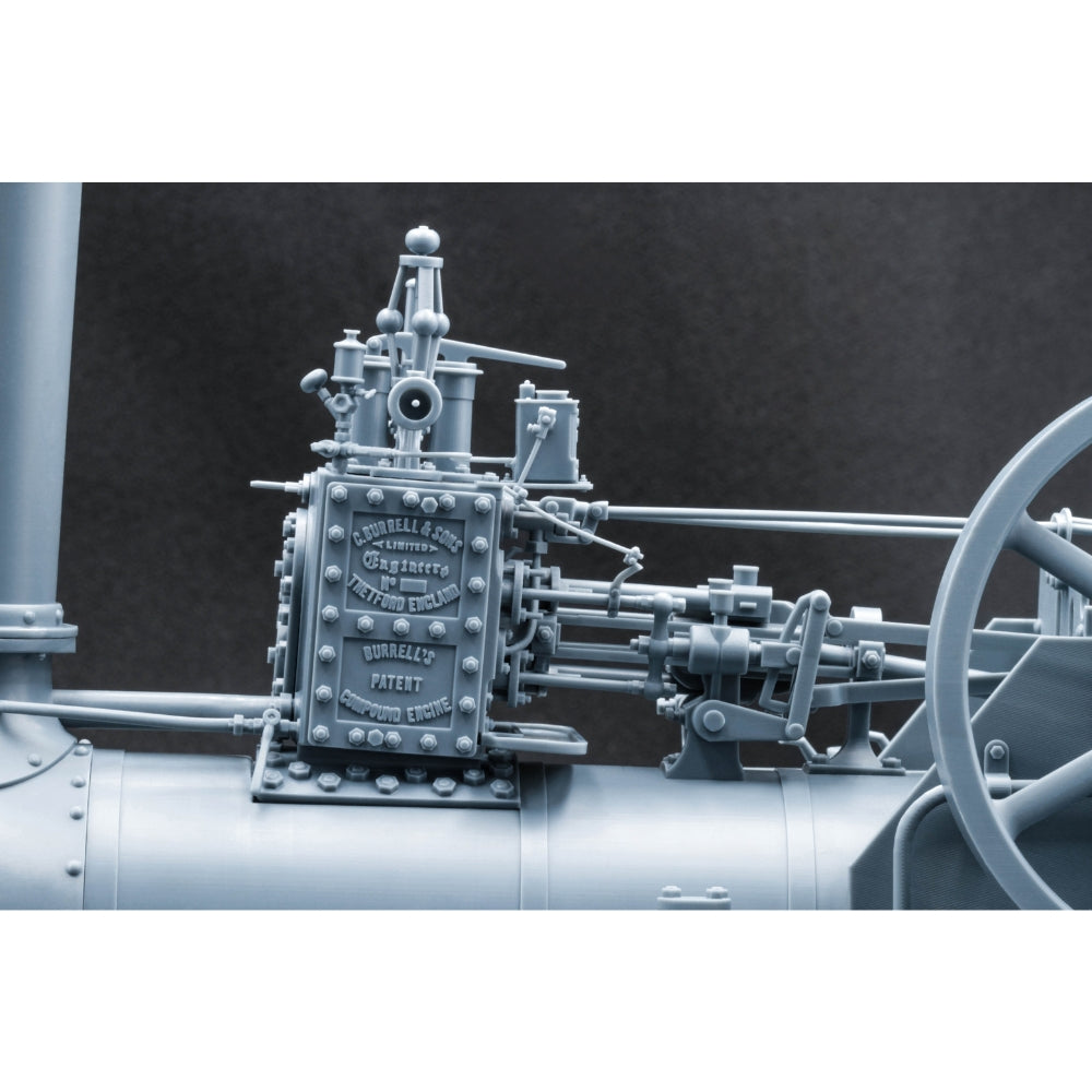 ScaleX 1901 Burrell Compound Traction Steam Engine 1:16 3D Printed Model Kit