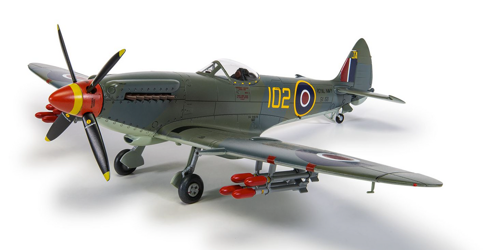 Airfix A06102A Supermarine Seafire F.XVII Royal Navy 1:48 Aircraft Model Kit