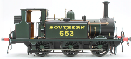 Dapol 7S-010-019S  Terrier A1X B653 Southern Lined Green (DCC-Sound) O Gauge
