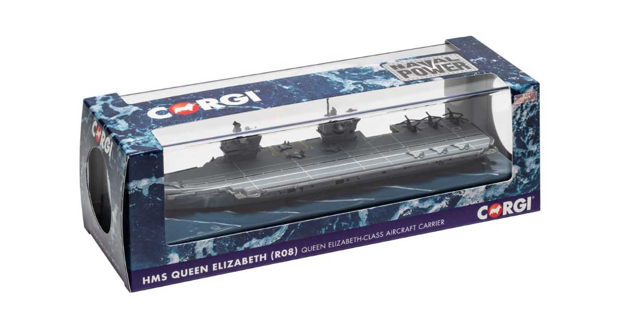 Corgi CC75000 Queen Elizabeth Class Carrier 1 1250 scale 1:1250 Diecast Model