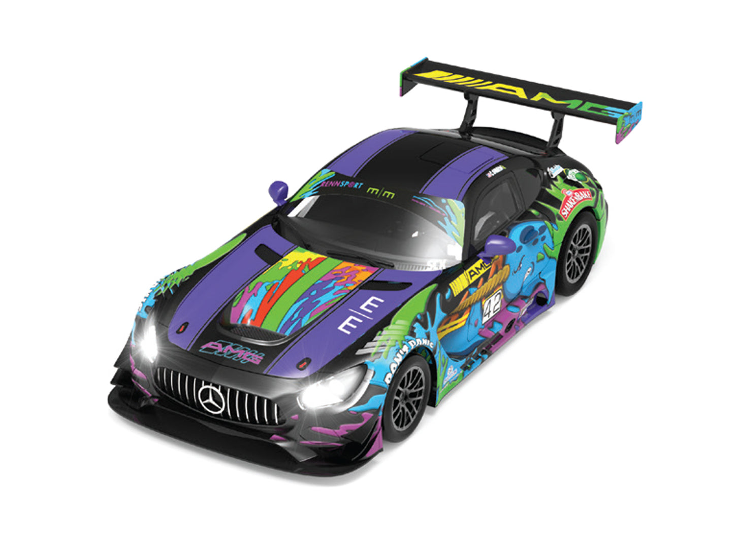 SCX Advance Digital Mercedes AMG GT3 Makes & Models SCXE10558 1:32