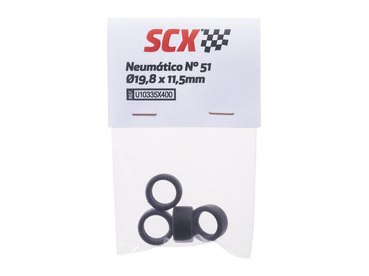 SCX Tyre Set No.51 SCXU10335 1:32