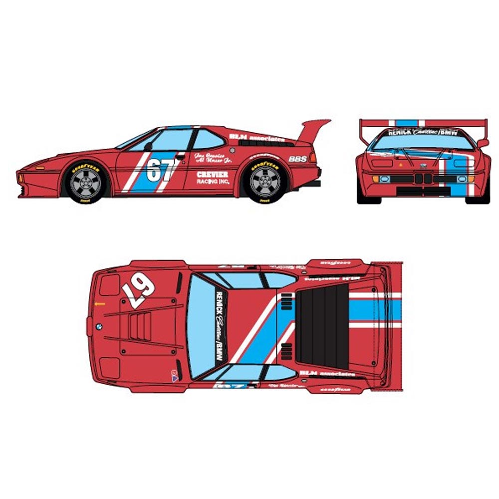 SCX BMW M1 Crevier Racing 1:32 Slot Car U10452