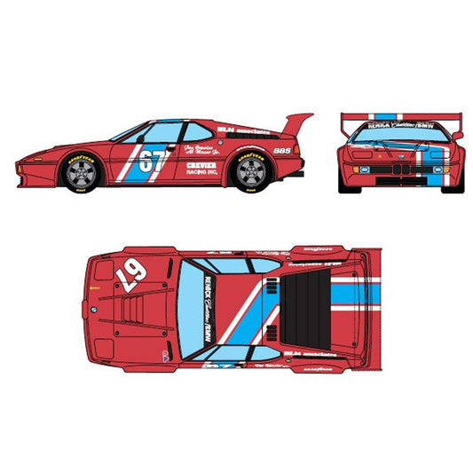 SCX BMW M1 Crevier Racing 1:32 Slot Car U10452