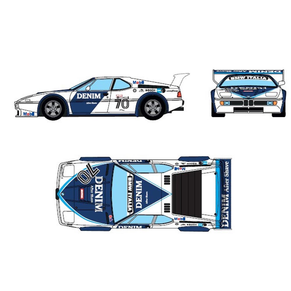 SCX BMW M1 Denim 1:32 Slot Car U10453