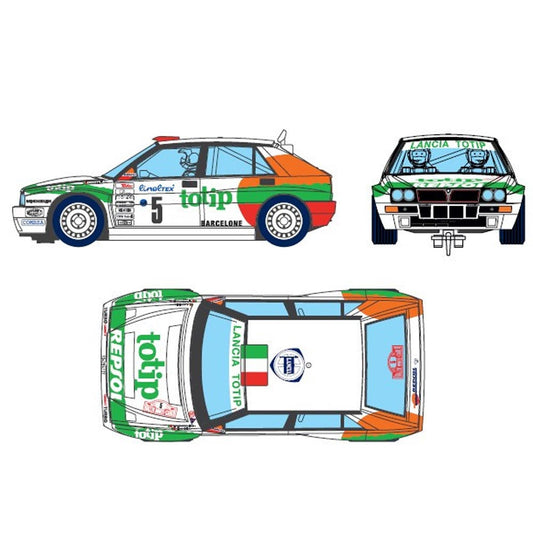 SCX Lancia Delta Integrale Totip 1:32 Slot Car U10480