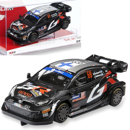 SCX U10529 Toyota Yaris WRC 2024 Sweden Rovenpera 1:32 Slot Car