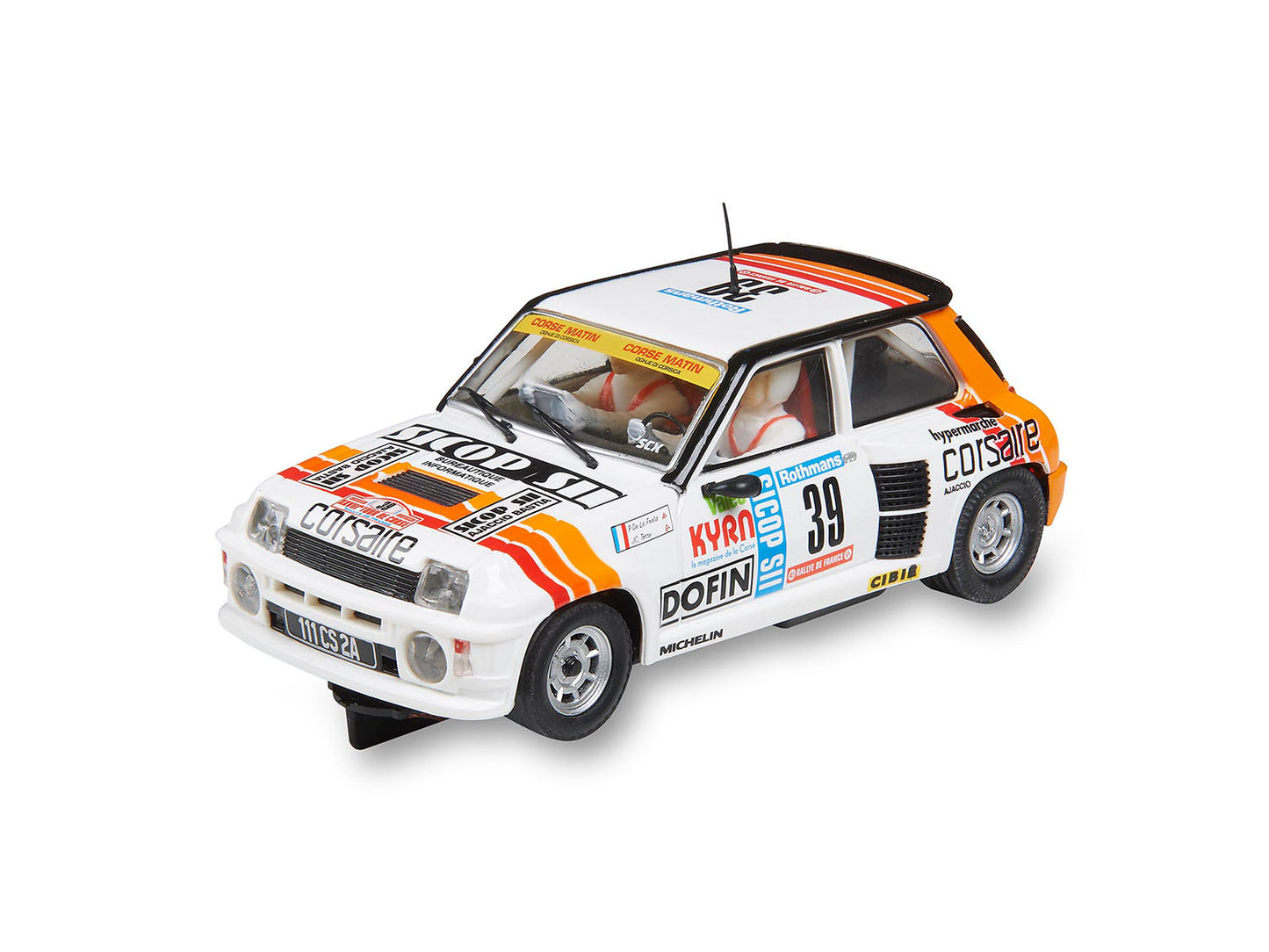 SCX Renault 5 Turbo Tour de Corse '84 SCXU10554 1:32