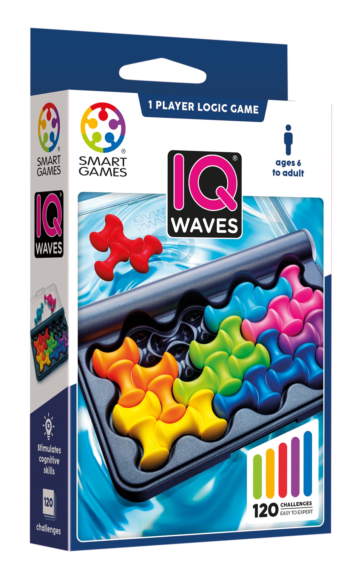 SmartGames IQ Waves Logic Game SG-492