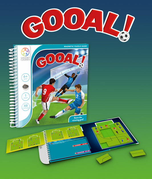 SmartGames Gooal! Travel Logic Game SGT-320