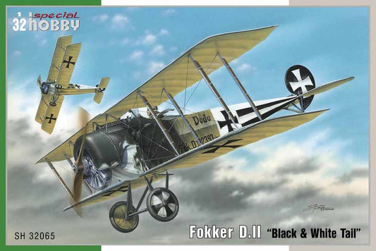 Special Hobby 32065 Fokker D.II Black & White Tail 1:32 Aircraft Model Kit