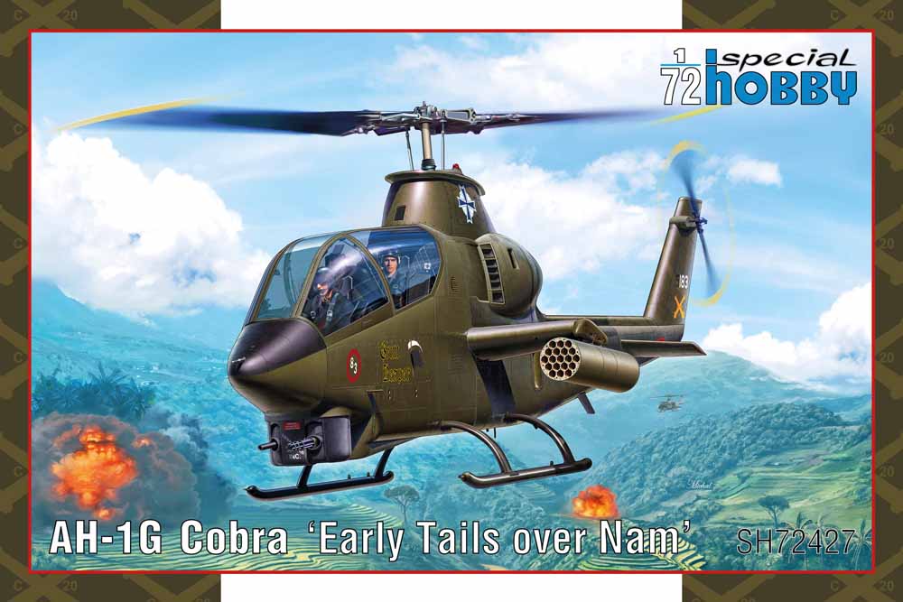 Special Hobby 72427 AH-1G Cobra Early Tails’ 1:72 Aircraft Model Kit