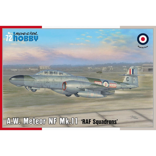 Special Hobby 72437 A.W. Meteor NF Mk.11 RAF Squardrons 1:72 Model Kit