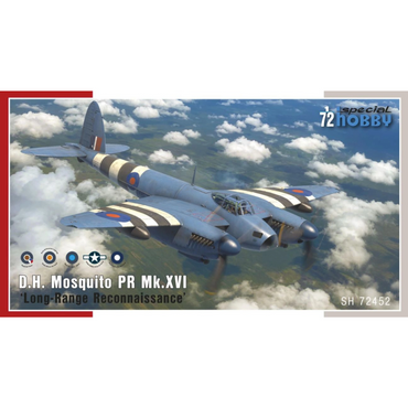 Special Hobby SH72452 1:72 de Havilland PR Mk.XVI Mosquito