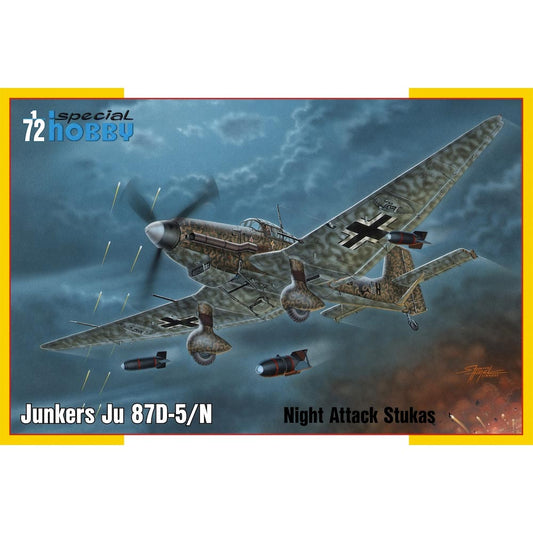 Special Hobby 72458 Junkers Ju 87D-5/N/D-8 Night Attack Stukas