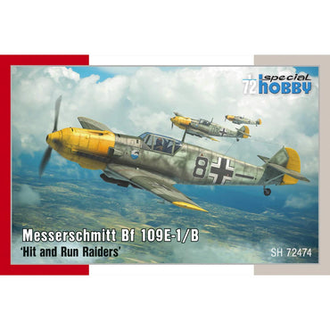 Special Hobby 72474 Messerschmitt Bf-109E-1/B Hit & Run Raiders 1:72 Model Kit