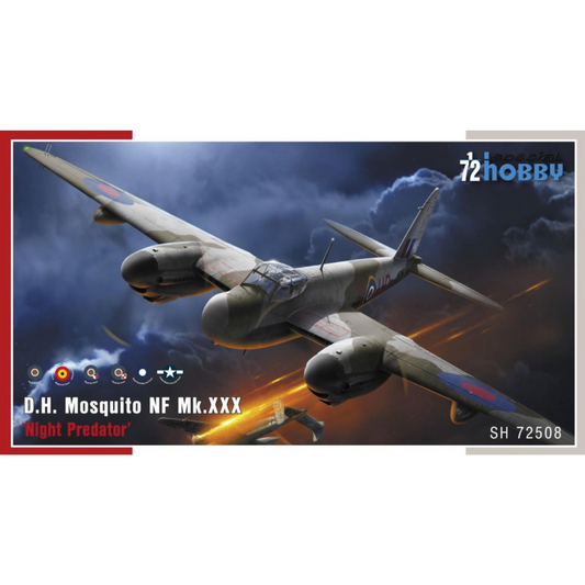 Special Hobby 72508 DH.98 Mosquito NF Mk.30 Uhu Hunter 1:72 Model Kit
