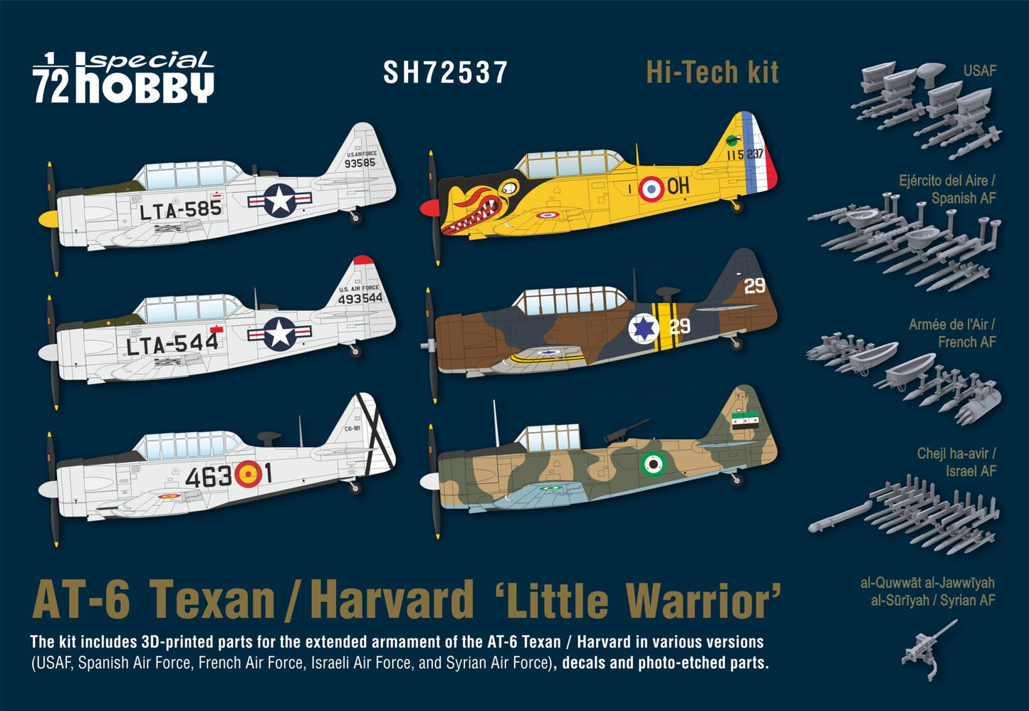 Special Hobby 72537 North American AT-6 Texan “Little Warrior” 1:72 Model Kit