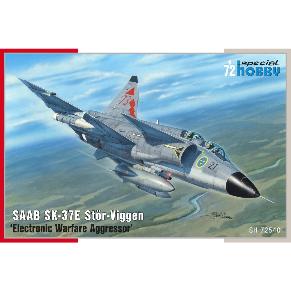 Special Hobby 72540 SAAB SK-37E Stör-Viggen 1:72 Model Kit